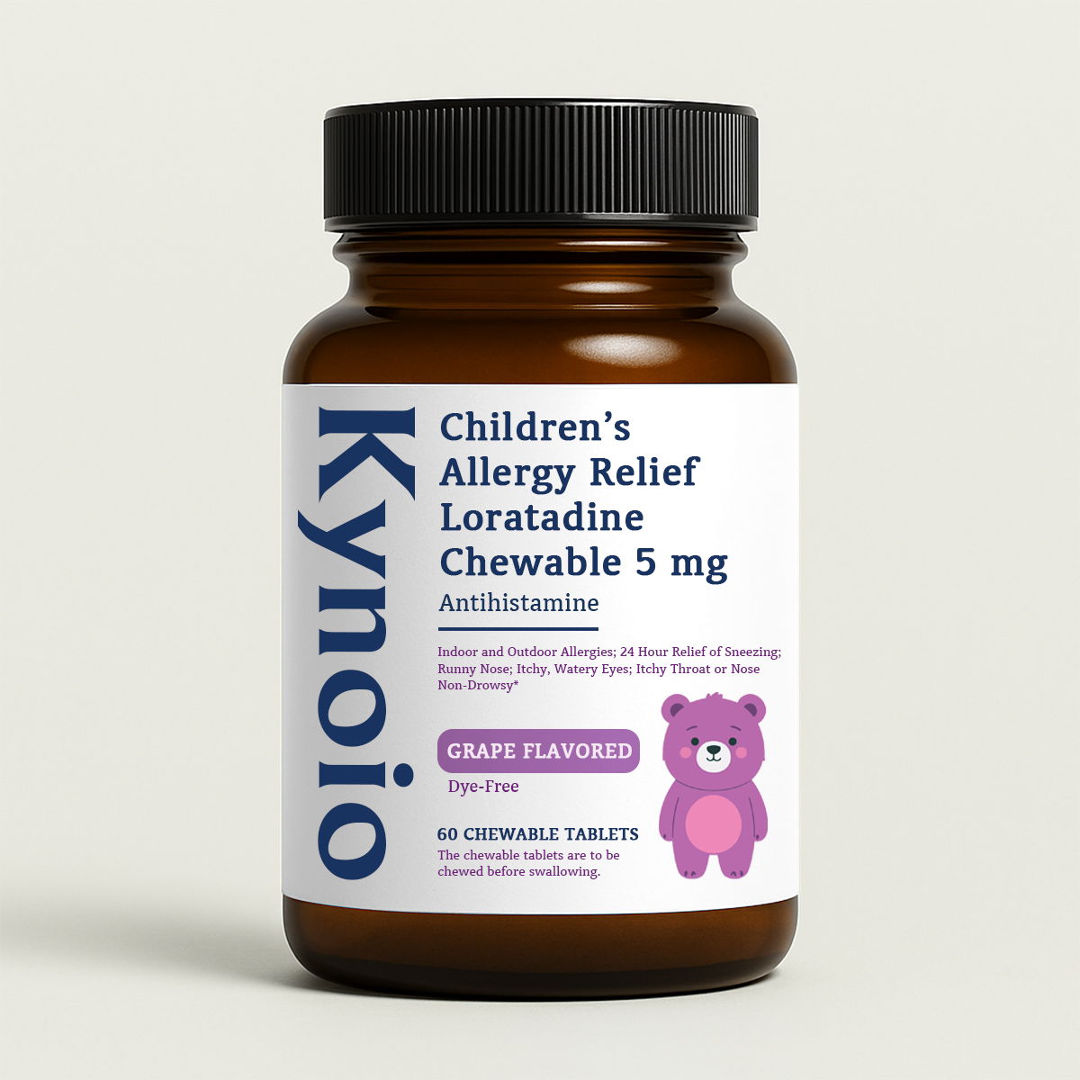 Children’s Allergy Relief (loratadine 5 mg), 60 ct