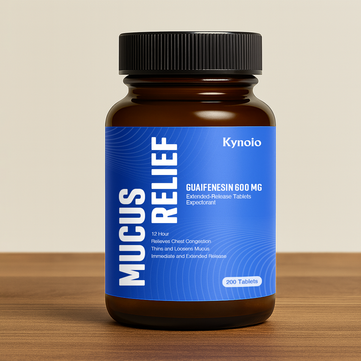 Mucus Relief (guaifenesin 600 mg), 200 ct