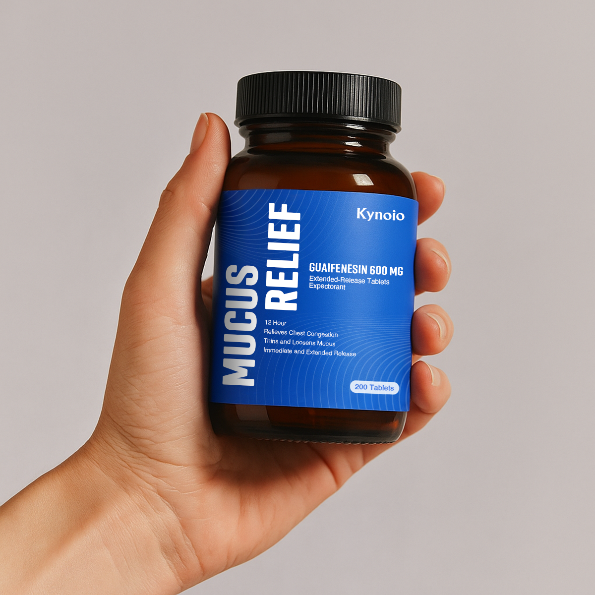 Mucus Relief (guaifenesin 600 mg), 200 ct