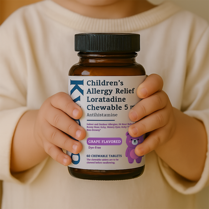 Children’s Allergy Relief (loratadine 5 mg), 60 ct